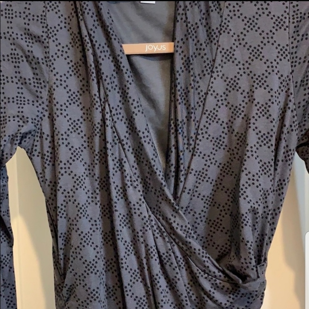 Boden faux wrap dress